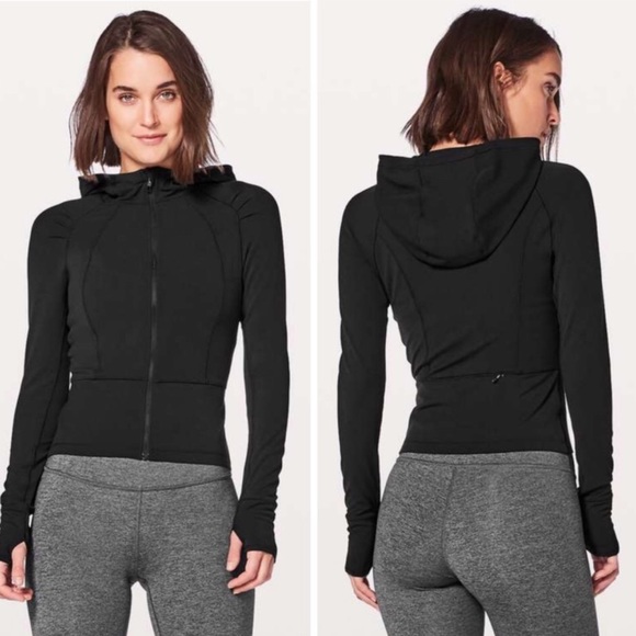 lululemon athletica Jackets & Blazers - Lululemon Move With Ease Black Jacket Size 6